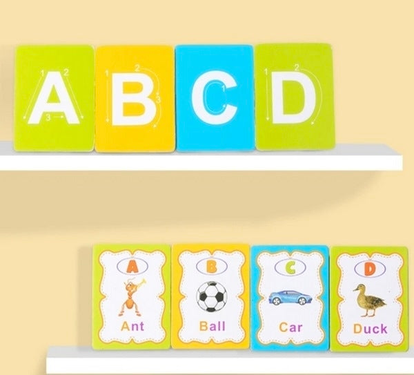 Wooden Handwritten Letter Cognitive Board - Educational