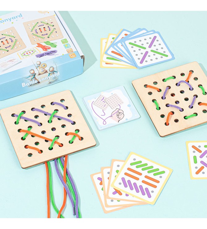 Kids Wooden Shape Color Sorting Clock