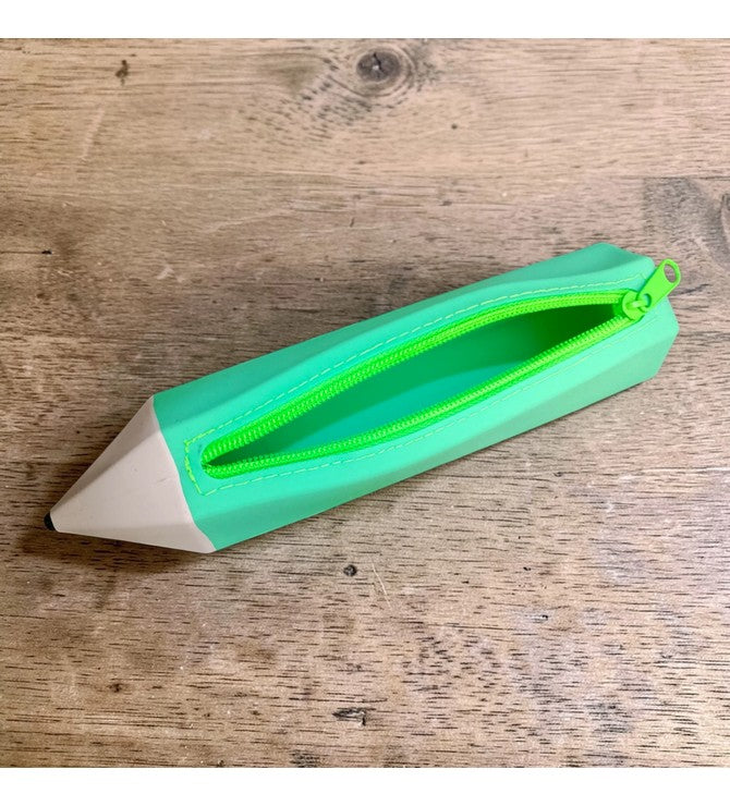 PENCIL SHAPE SILICON POUCH