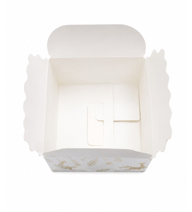 Paper Gift WrapBox with knot