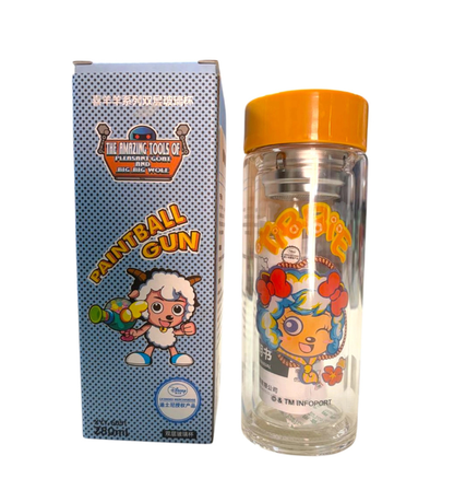 2 Layer Glass bottle with filter