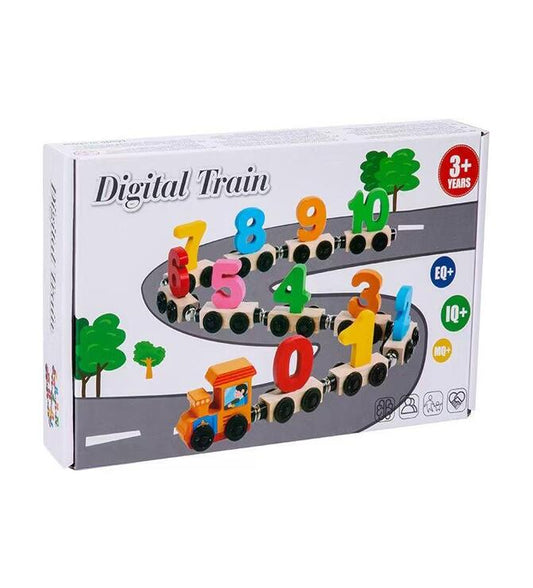 Wooden Magnetic Trains