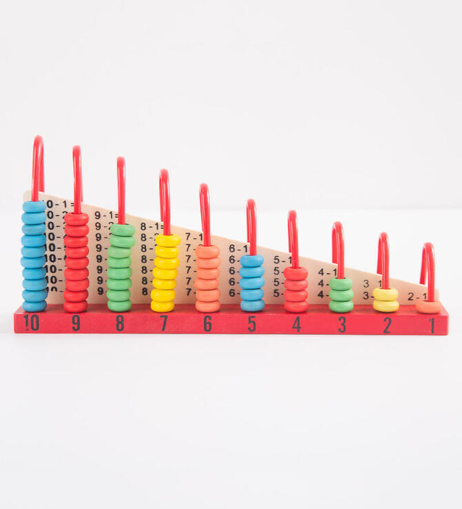 1+1 Abacus Calculation Shelf