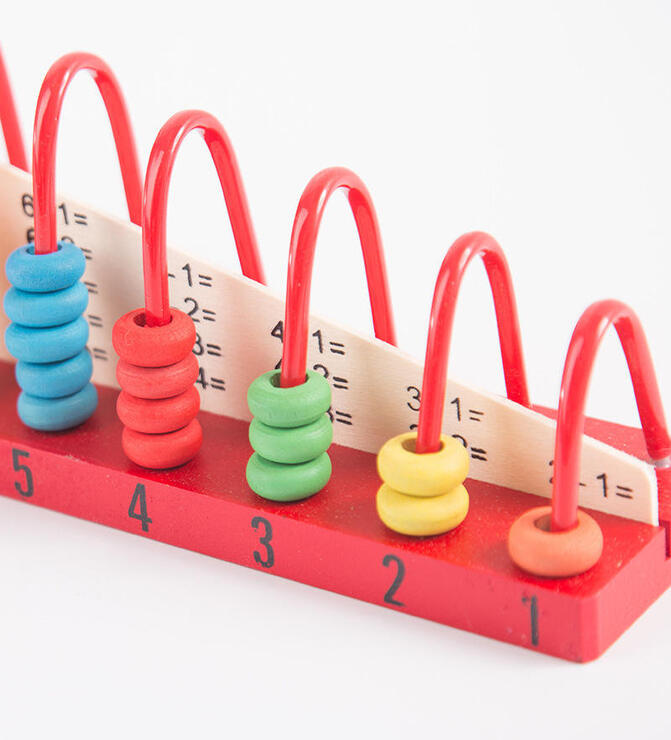 1+1 Abacus Calculation Shelf