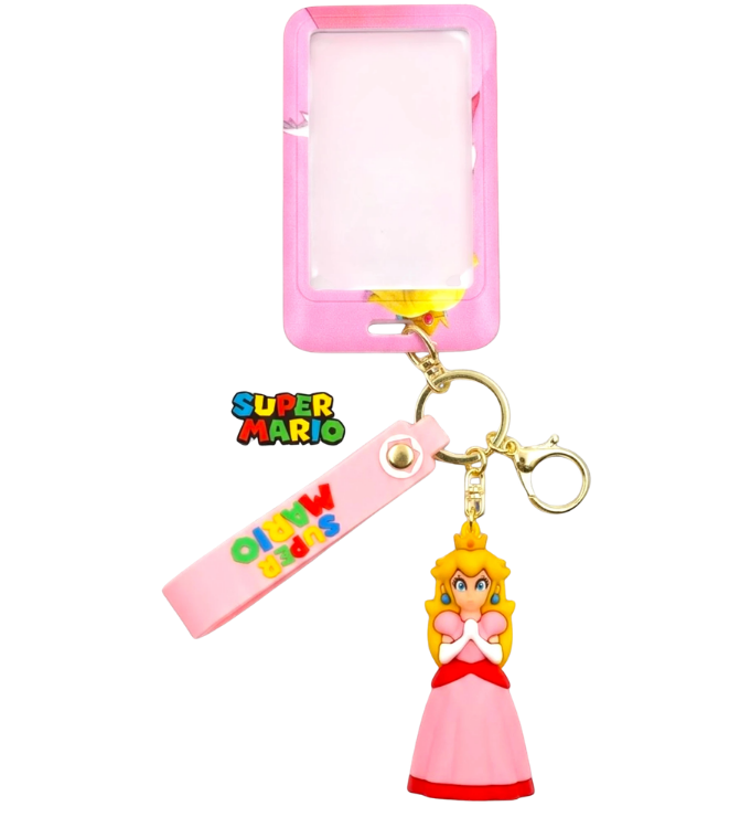 Super Mario KeyChain with ID Card