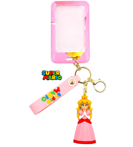 Super Mario KeyChain with ID Card