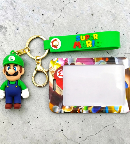 Super Mario KeyChain with ID Card