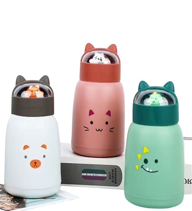 Cat Kid Glass Bottles 360 Ml
