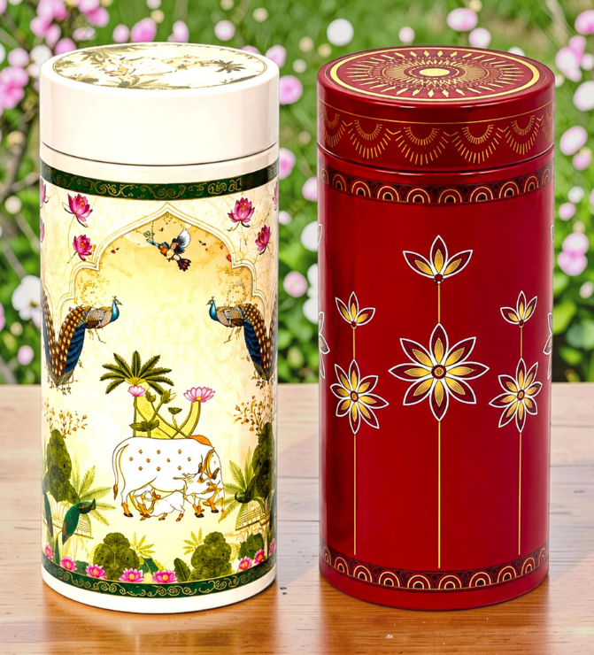 Metal Round Tin
