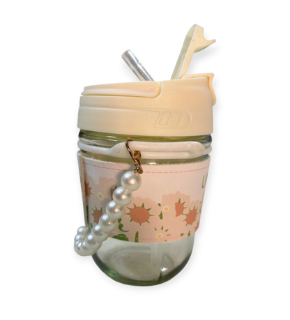 Pearl Glass Bottle