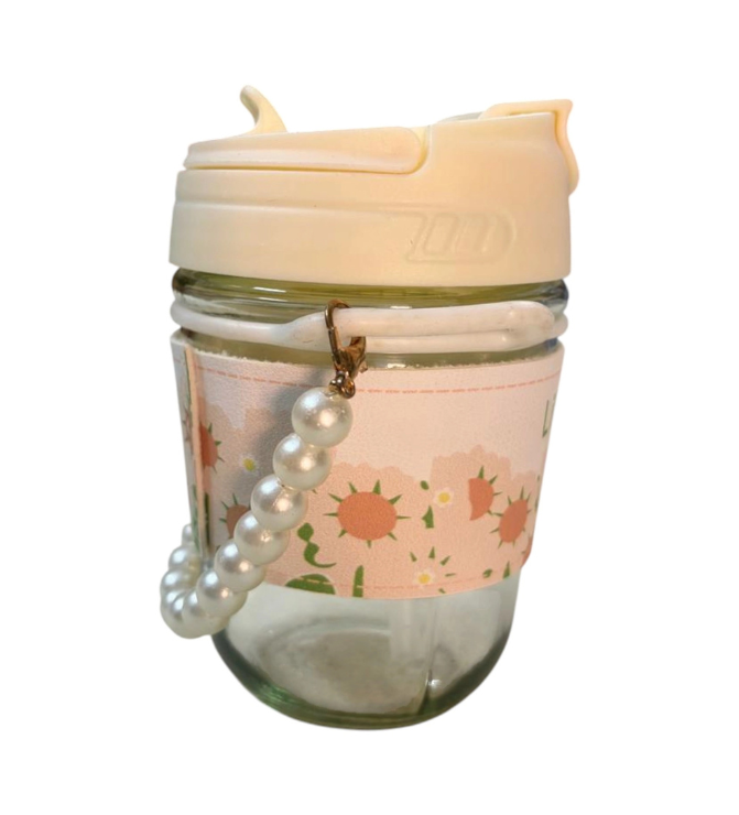 Pearl Glass Bottle