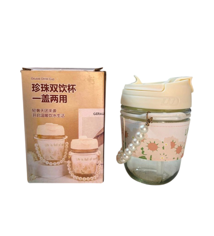 Pearl Glass Bottle