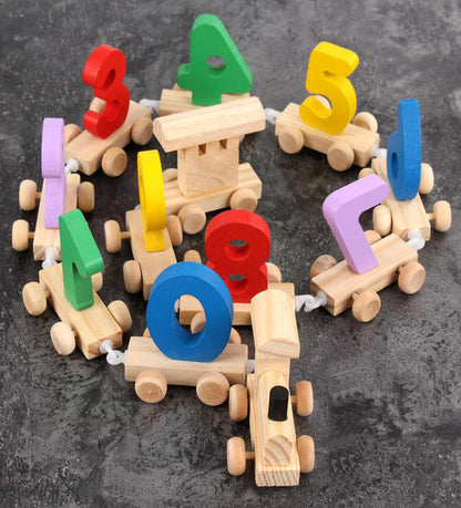Wooden A-Z Train