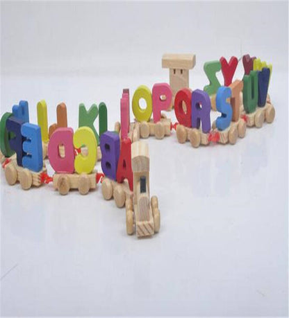 Wooden A-Z Train