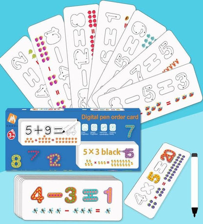 Wooden Alphabet Pen Smooth Card