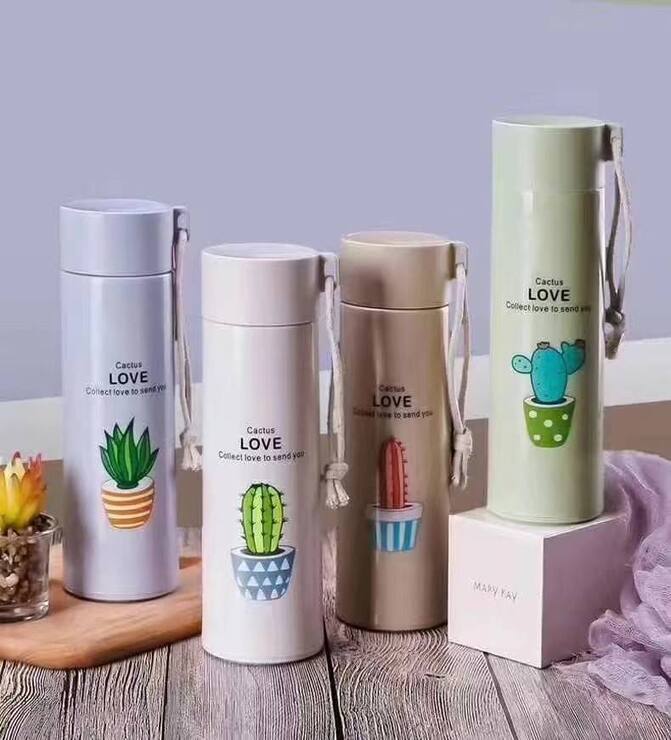 Cactus Glass Bottles 450 Ml