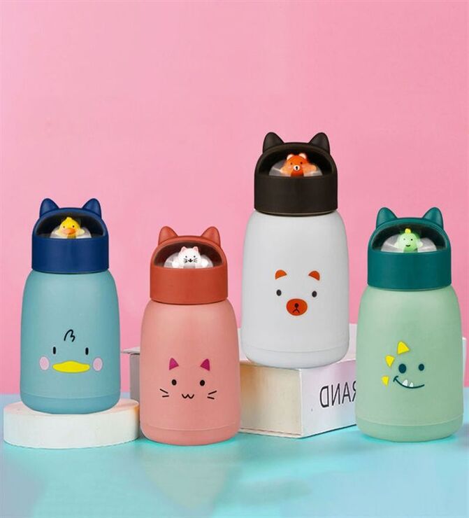 Cat Kid Glass Bottles 360 Ml
