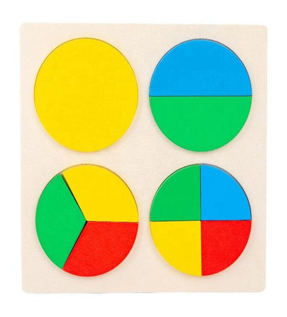 Wooden Shape Puzzle - Educational