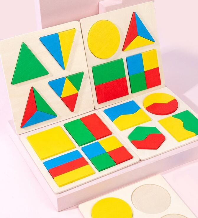 Wooden Shape Puzzle - Educational