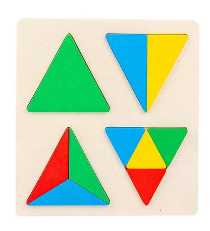 Wooden Shape Puzzle - Educational