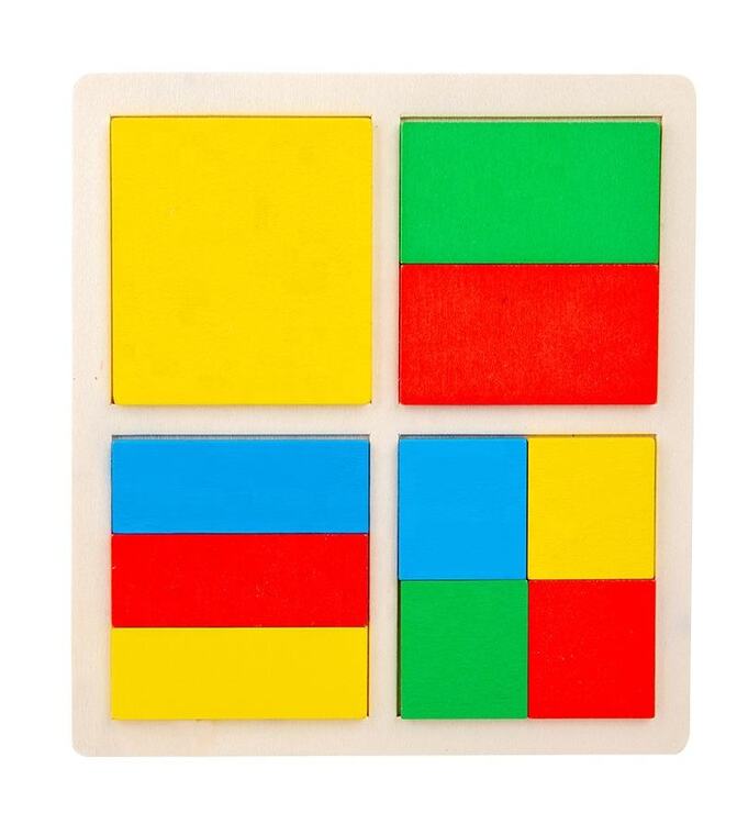 Wooden Shape Puzzle - Educational