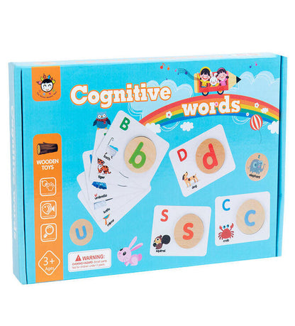 Wooden Cognitive Words