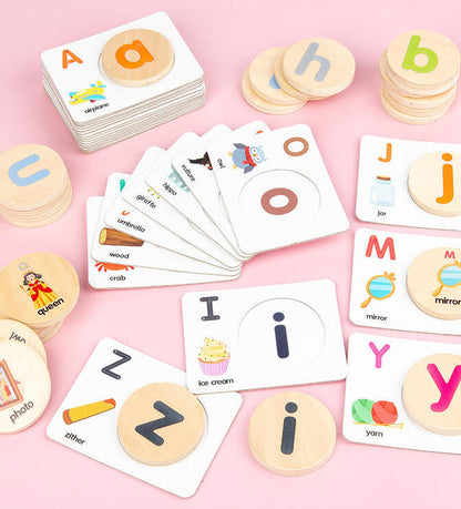 Wooden Cognitive Words