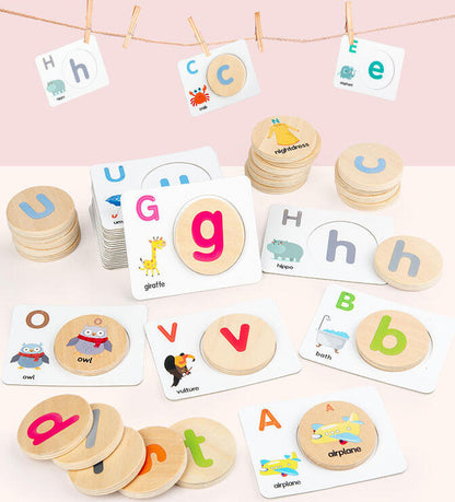 Wooden Cognitive Words