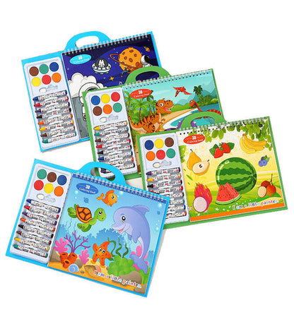 Colouring Book With Crayons