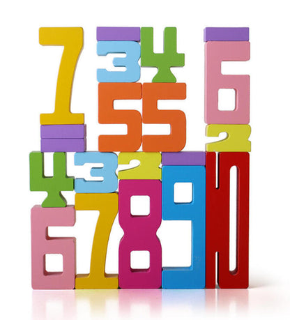Wooden Digital Building Blocks