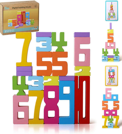 Wooden Digital Building Blocks