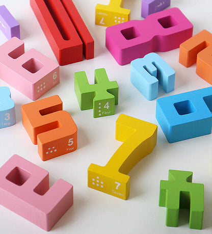 Wooden Digital Building Blocks