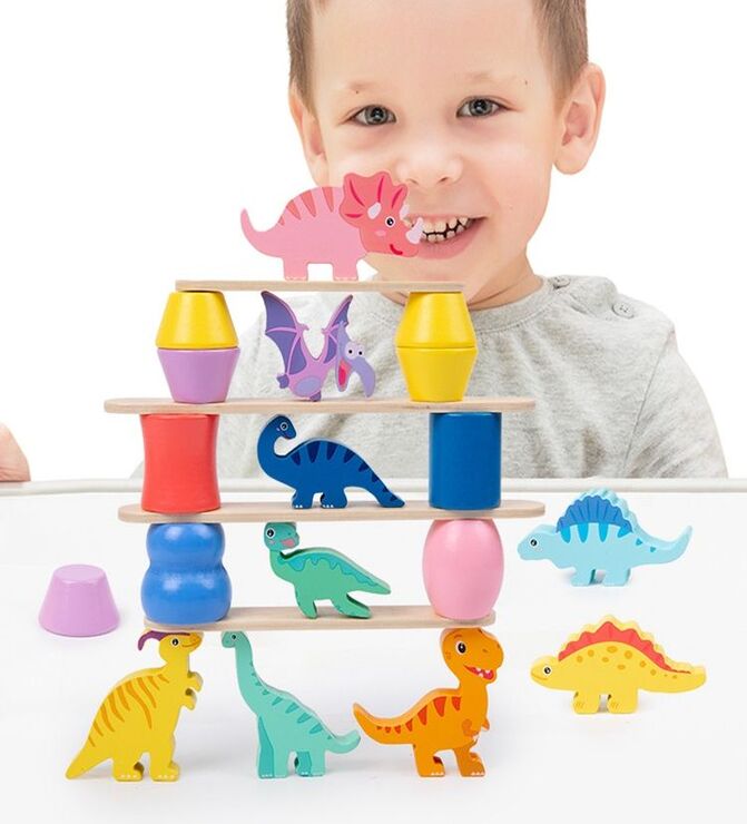 Wooden Dinosaur Folding Music