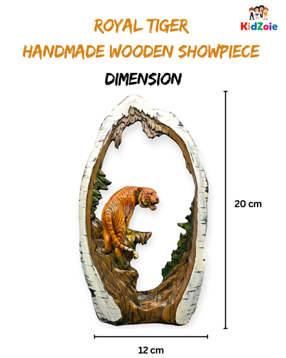 Handmade Tiger Showpiece