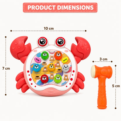 Crab Poke-A-Mole Learning Toy for Kids