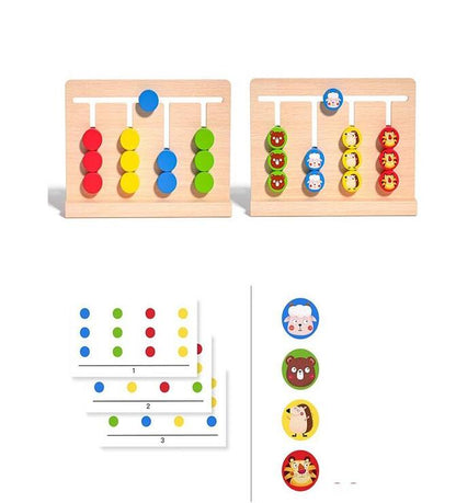 Wooden Four Color Short Version