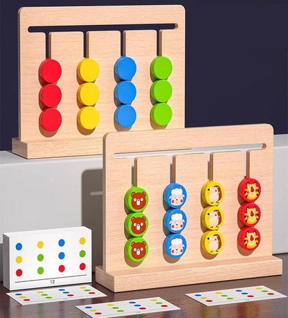Wooden Four Color Short Version