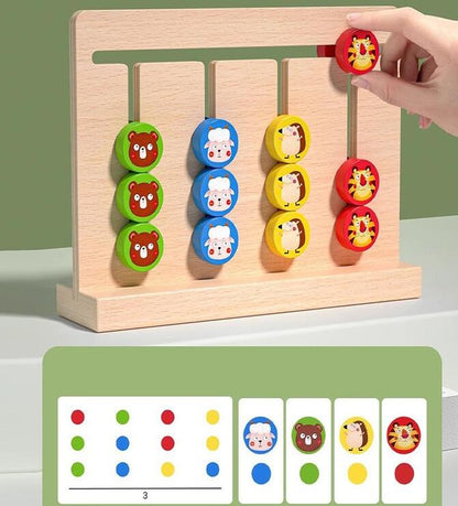 Wooden Four Color Short Version