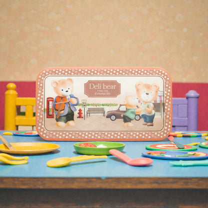 Bear Theme Snacks Box 3 Pcs