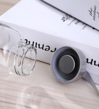 Glass Bottle 500Ml With Sleeve