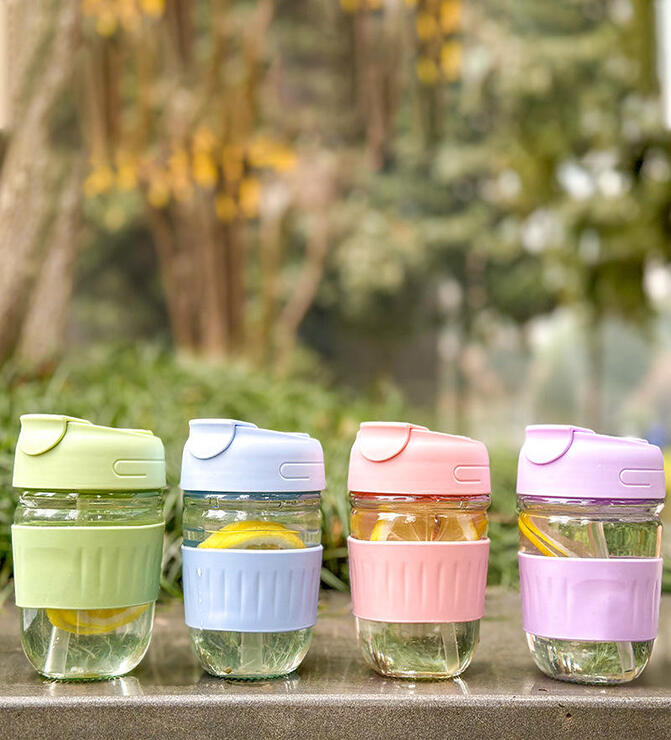 Glass Sipper Mug
