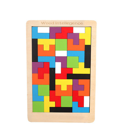 Wooden Intelligent Puzzle Size 10 Mm - Educational