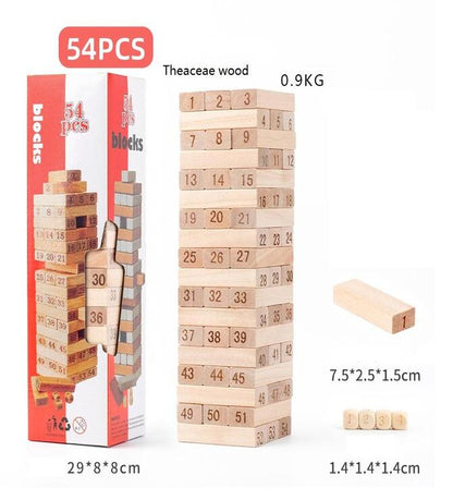 Wooden Janga Puzzle 54 Pieces - Educational