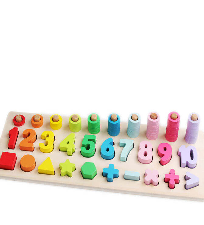 Wooden Logarithmic Board - Educational