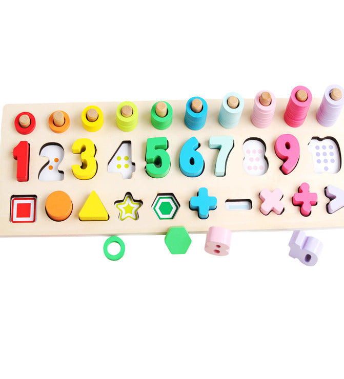 Wooden Logarithmic Board - Educational