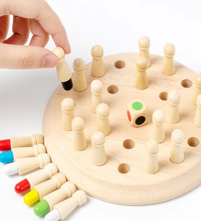 Wooden Memory Chess
