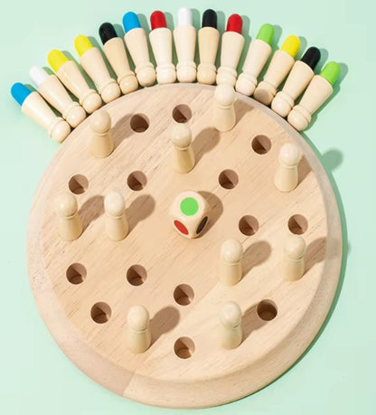 Wooden Memory Chess