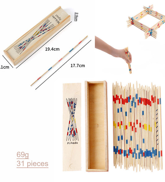 Wooden Mikado 31 Pickup Stick