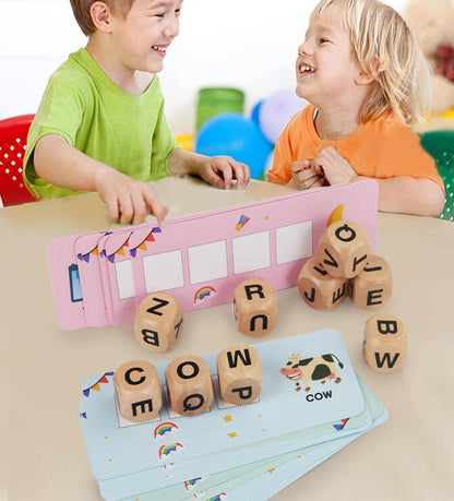 Wooden Number Dice