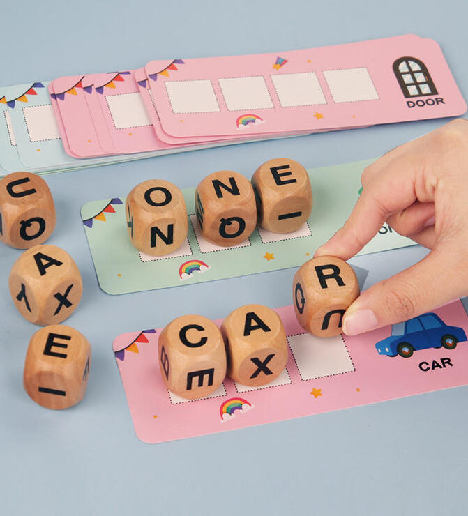 Wooden Number Dice